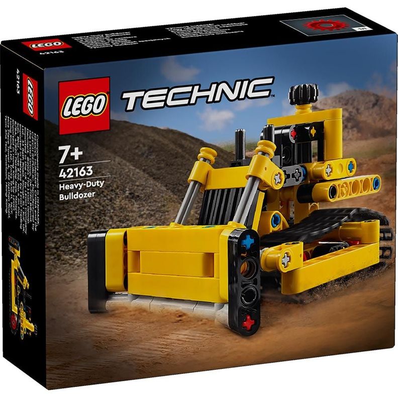 Lego Technic Bulldozer De Trabajo Pesado-0