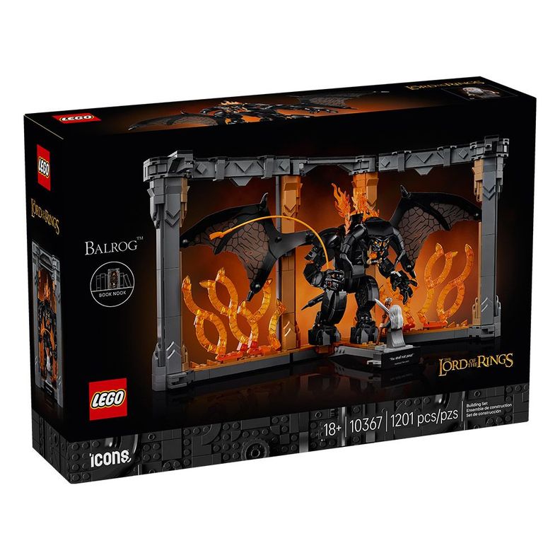 LEGO RINCON ENTRE LIBROS: EL SENOR DE LOS ANILLOS: BALROG