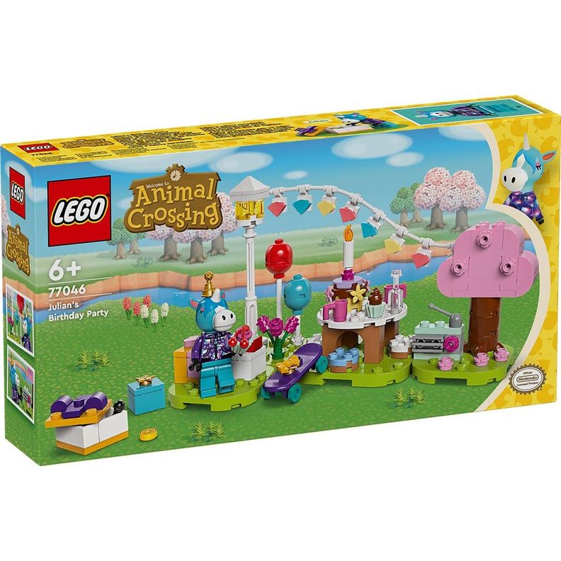 Lego Animal Crossing Fiesta De Cumpleaños De Azulino (77046)-0