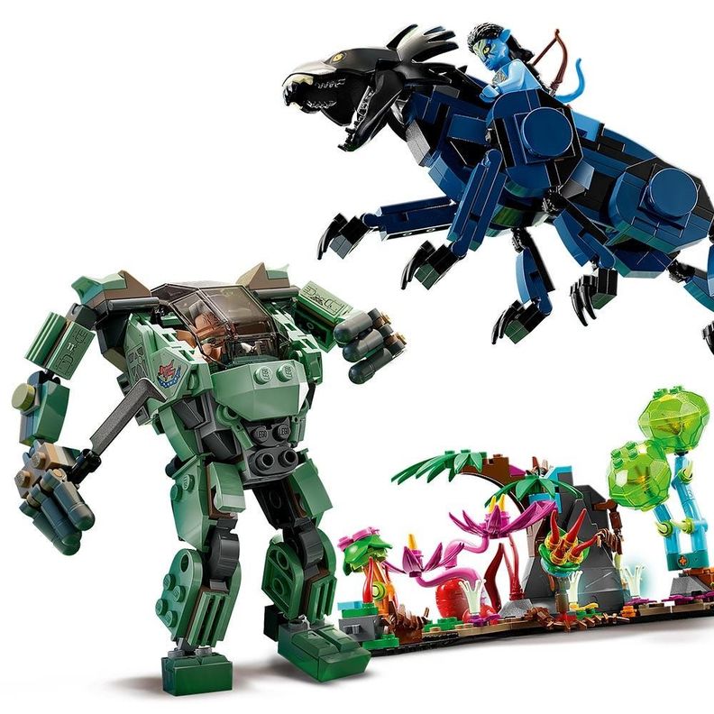 Lego 75571 Neytiri Y Thanator Vs. Quaritch C/armadura Avatar-3