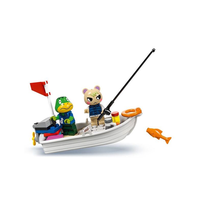 Lego Animal Crossing Paseo En Barca Con El Capitán (77048)-3