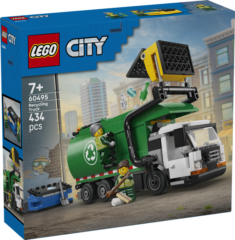 LEGO 60495 CAMION DE RECICLAJE CITY