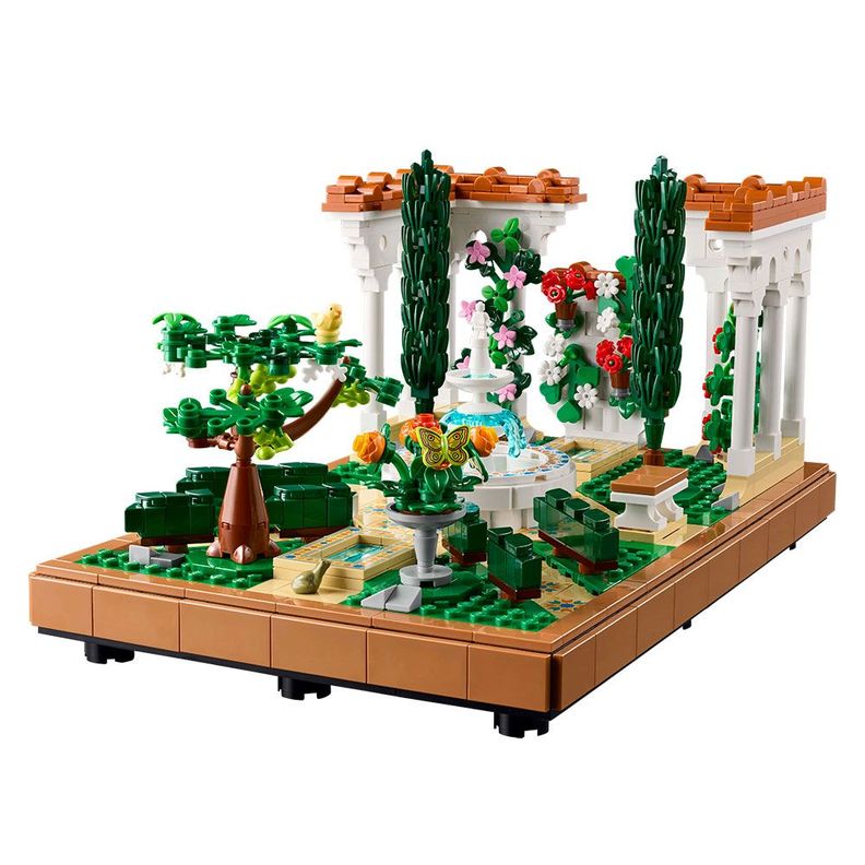 LEGO Jardín con Fuente (10359)-9