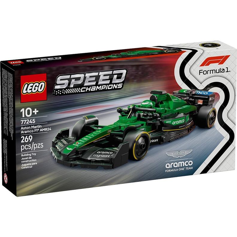 LEGO Auto de Carreras Aston Martin Aramco F1 AMR24 (77245)