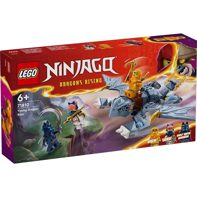 Lego NINJAGO Joven Dragón Riyu (71810)-0