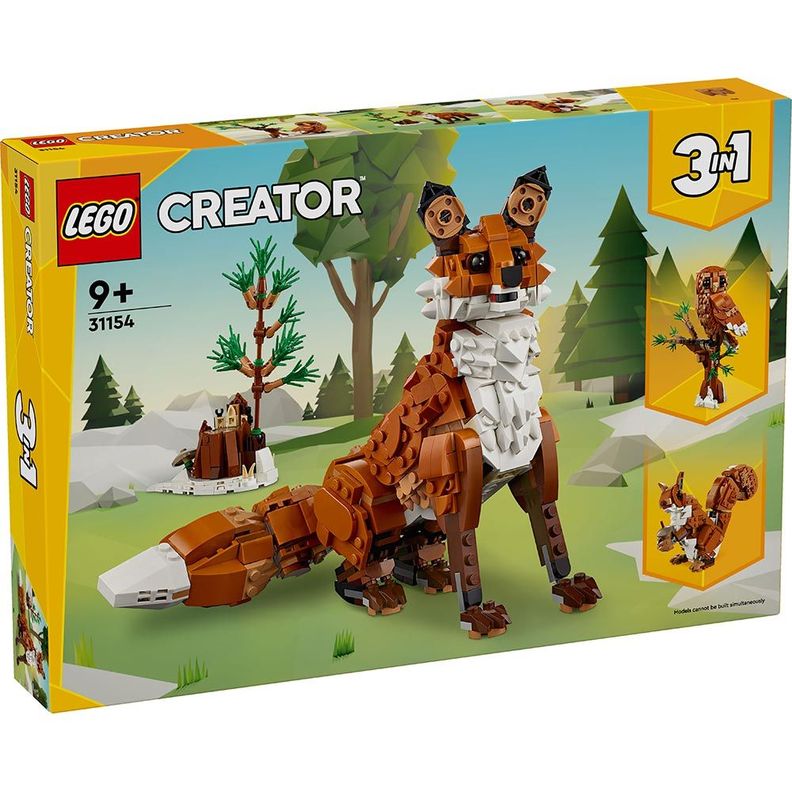 Lego Creator Animales Del Bosque: Zorro Rojo (31154)-0