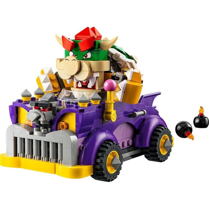 Lego Set De Expansión: Auto Monstruoso De Bowser (71431)-1