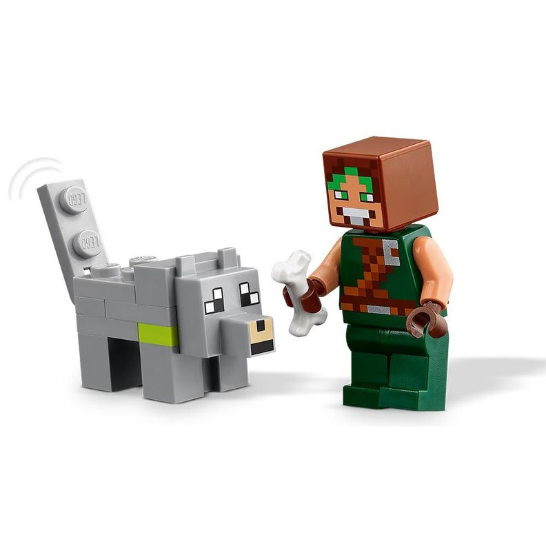 LEGO® Minecraft La Fortaleza-Lobo (21261)-2