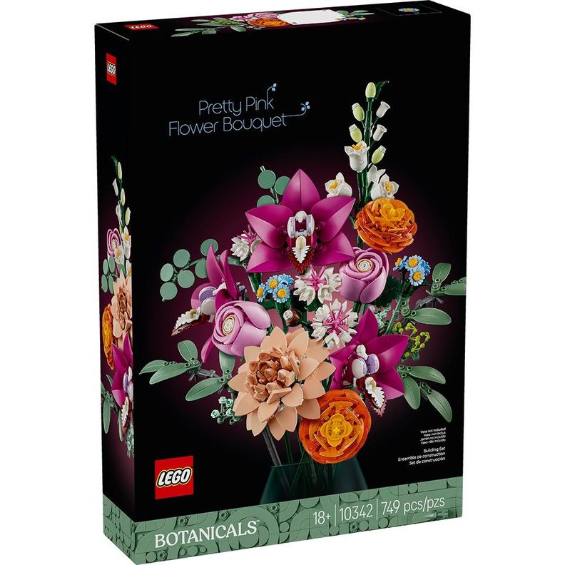 LEGO Ramo de Flores Fantasía en Rosa (10342)-0