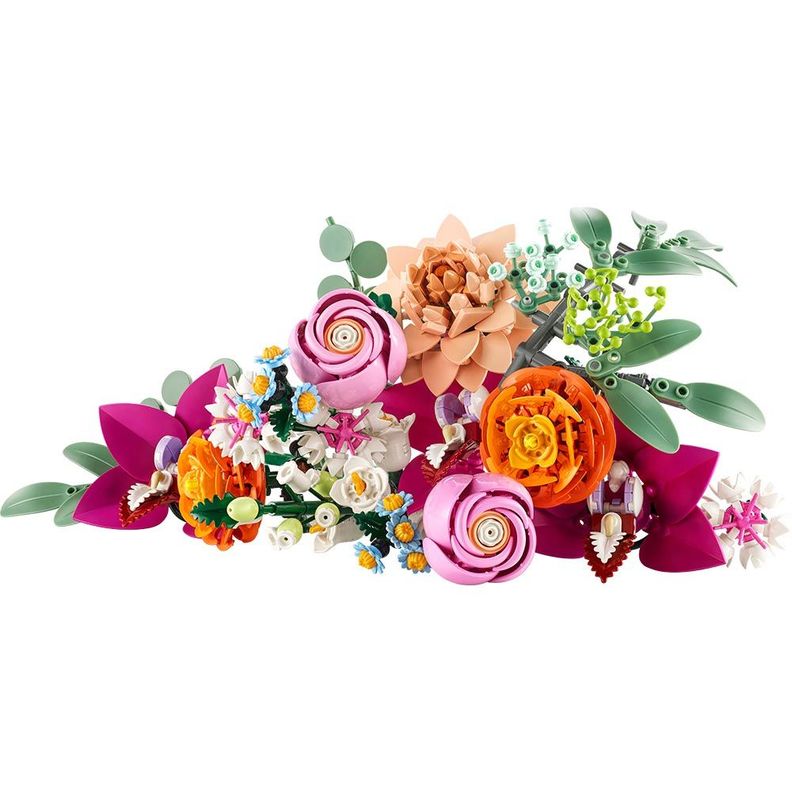LEGO Ramo de Flores Fantasía en Rosa (10342)-1