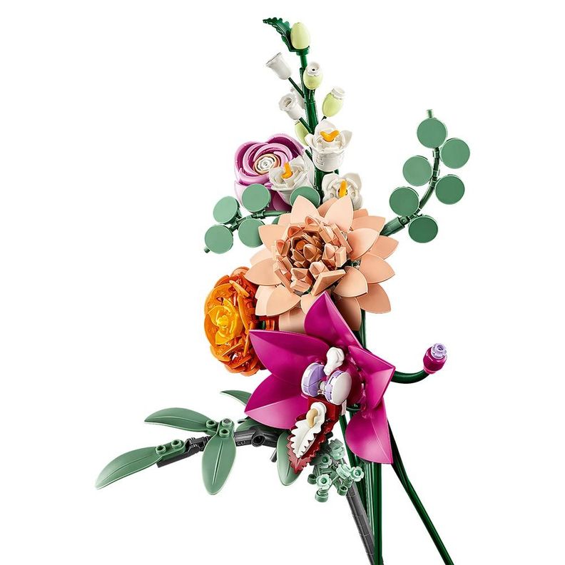 LEGO Ramo de Flores Fantasía en Rosa (10342)-8