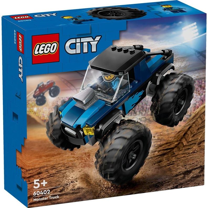 Lego City Carro Monstruo Azul-0