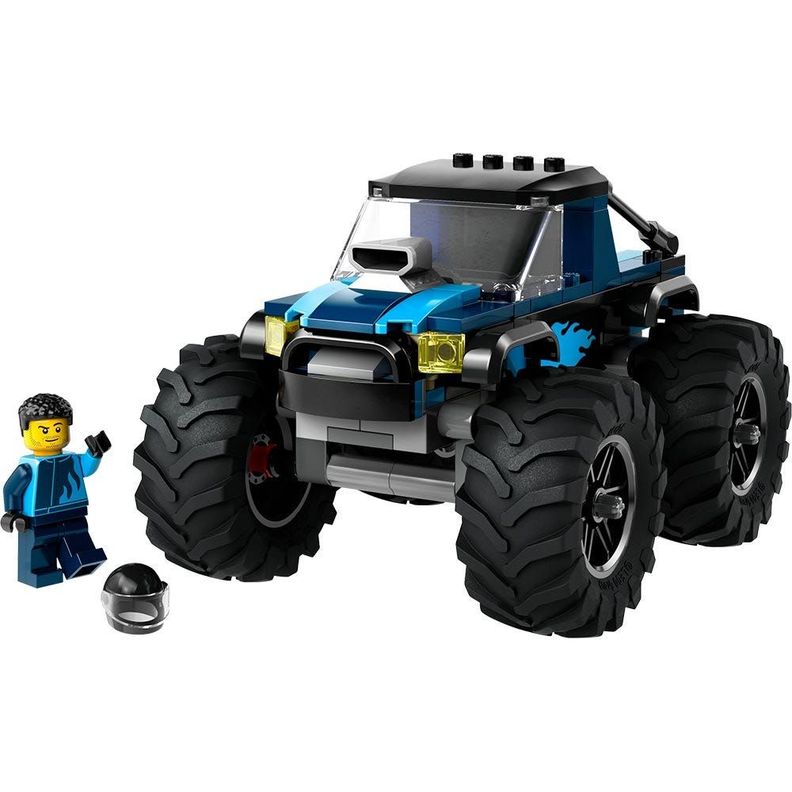 Lego City Carro Monstruo Azul-1