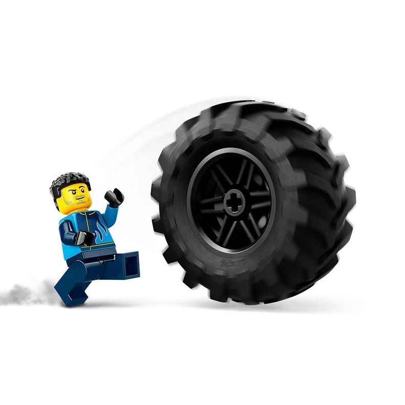 Lego City Carro Monstruo Azul-3