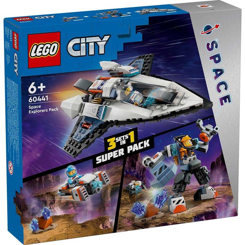 Lego City  Pack de Exploradores del Espacio (60441)-0
