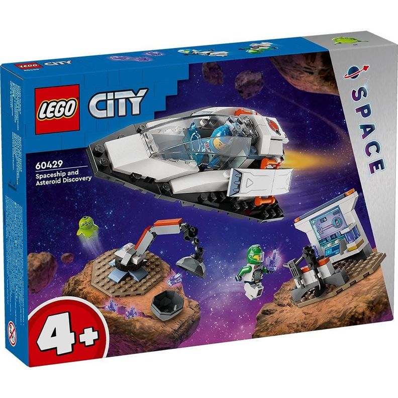 Lego Nave Espacial Y Descubrimiento Del Asteroide City 60429-0