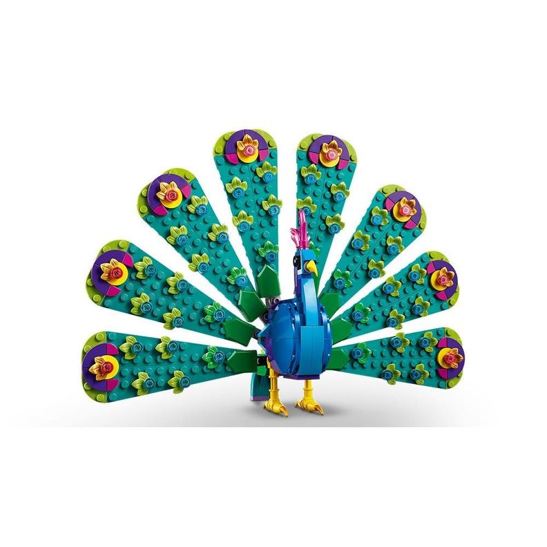 Lego Creator Pavo Real Exótico-2