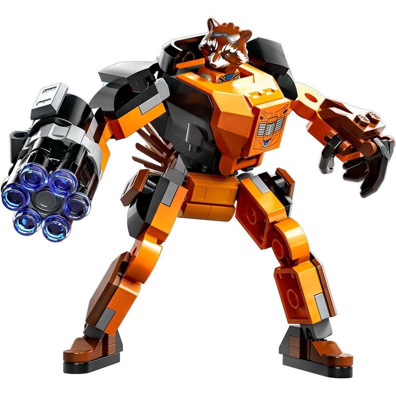 Lego Super Heroes Armadura Robótica D Rocket 76243 98 Piezas-1