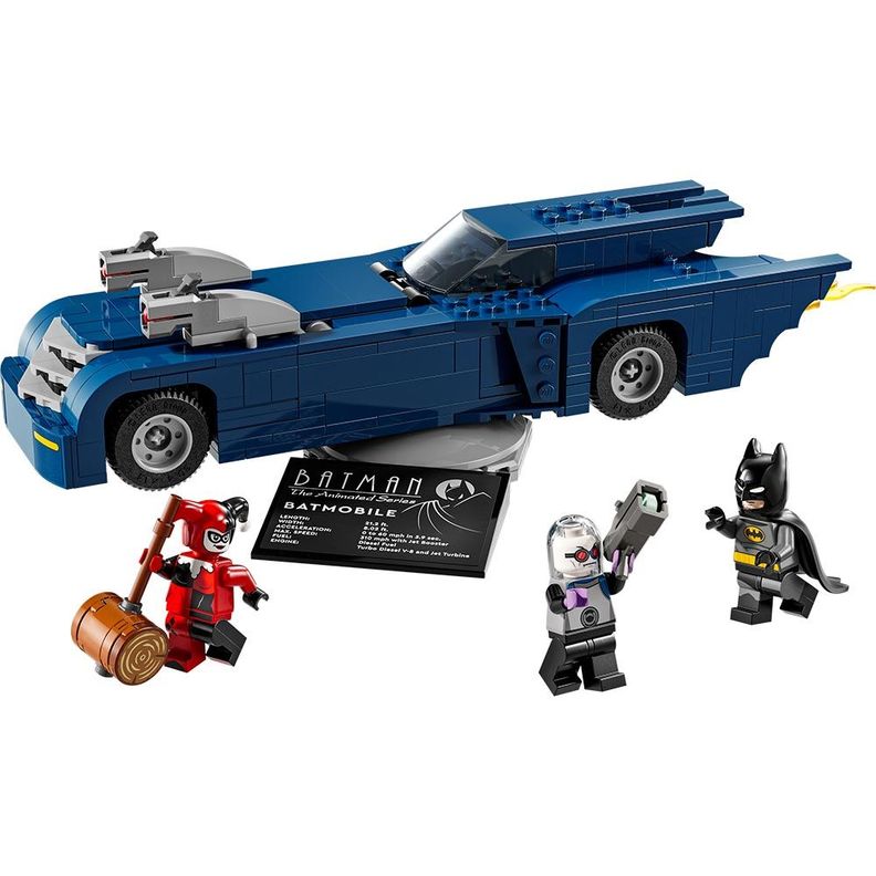 Batman™ con Batimóvil vs. Harley Quinn™ y Mr. Freeze™-1