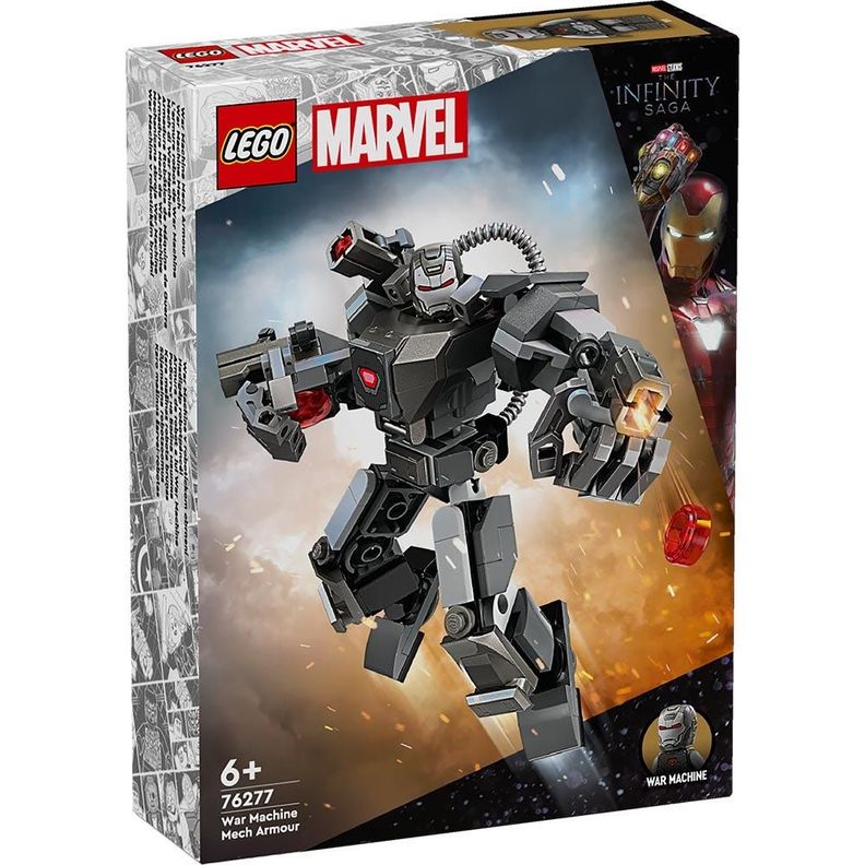 Super Heroes Armadura Robótica De Máquina (76277)-0
