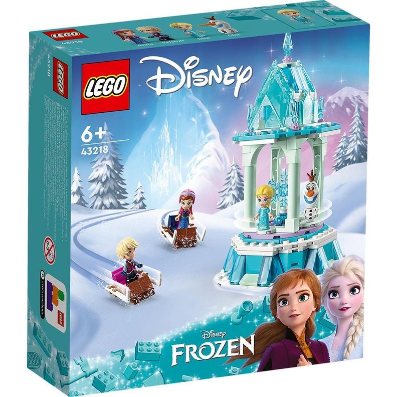 Lego Disney Tiovivo Mágico De Anna Y Elsa (43218)-0