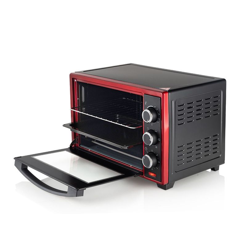 HORNO ELECTRICO THOMAS TH-26R ROJO-3