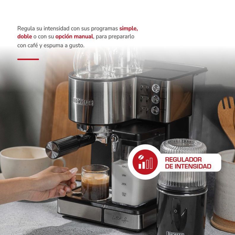 Cafetera Expresso Latekaffee TH-160DELi-3