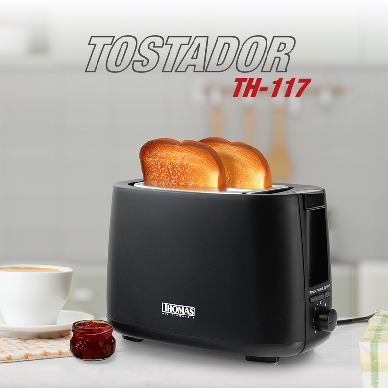 Tostador 2 rebanadas TH-117-1
