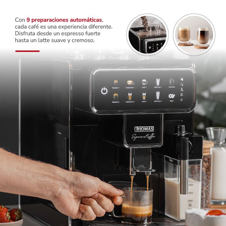 Cafetera Automática SupremaKaffee TH-175DEML-2