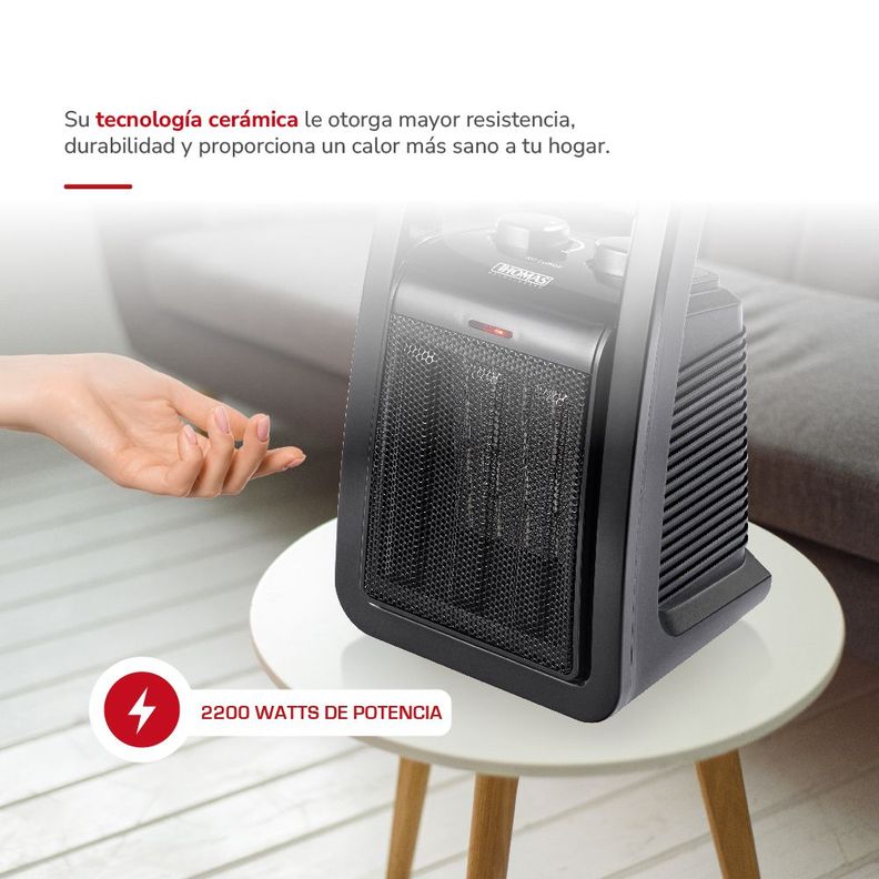 Termoventilador Ceramico Thomas TH-CH38-3