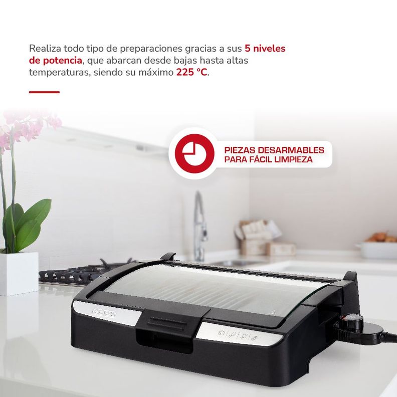 Parrilla Eléctrica TH-224-2