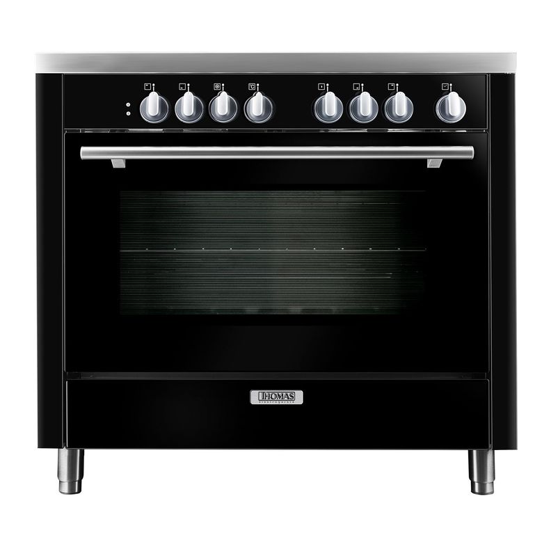 Cocina 5 quemadores horno de 104 Lts-0