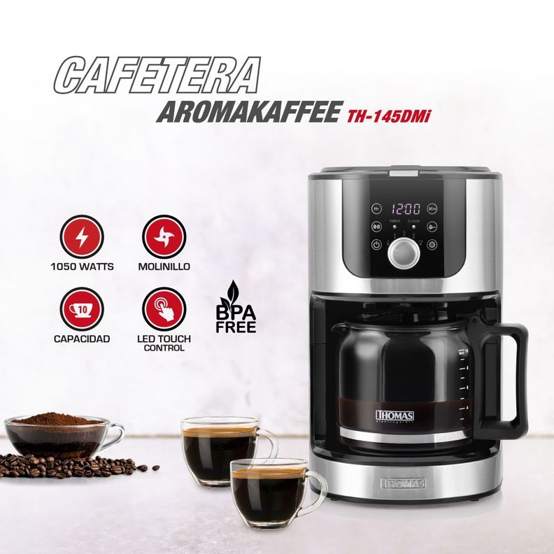 Cafetera Filtro Aromakaffee TH-145DMi-1