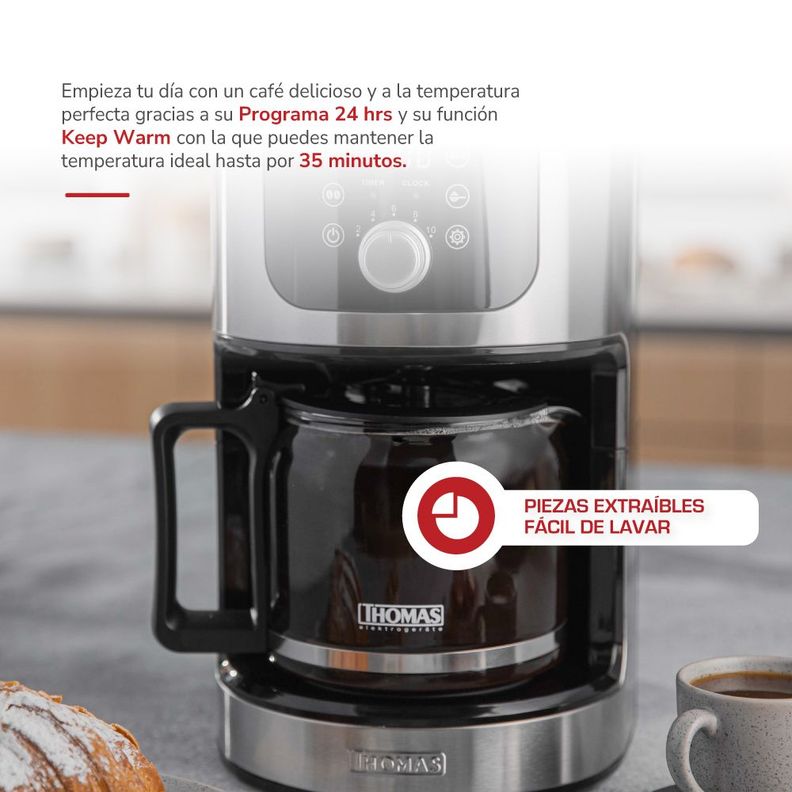Cafetera Filtro Aromakaffee TH-145DMi-3
