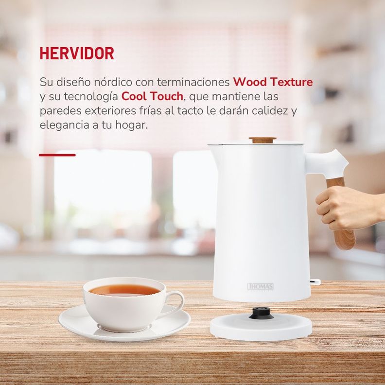 Hervidor Cool Touch 1,7 lts TH-6250B-3