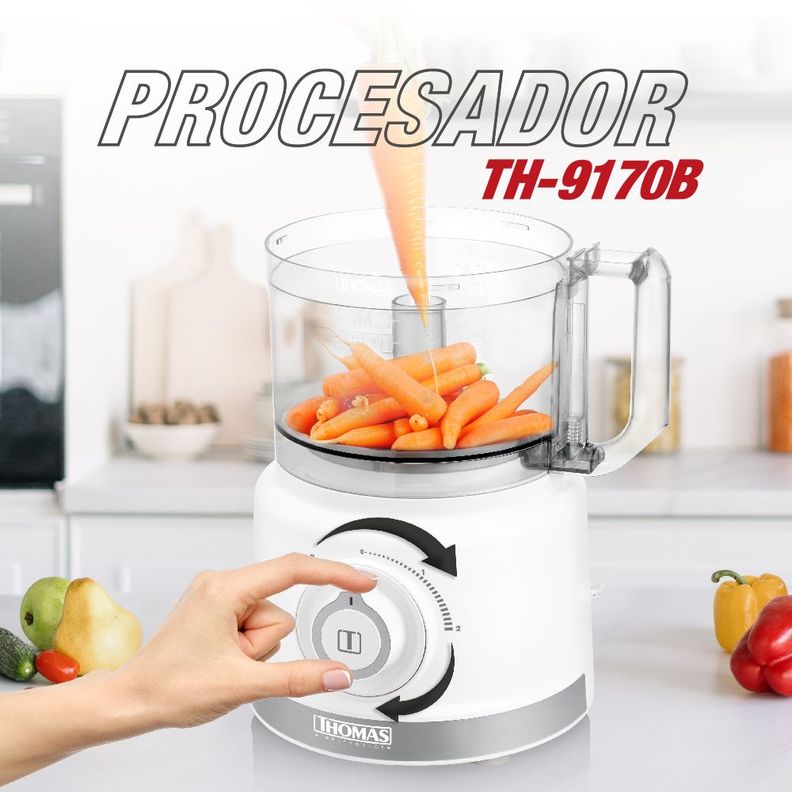 Licuadora y Procesadora de Alimentos Thomas TH-9170B-1