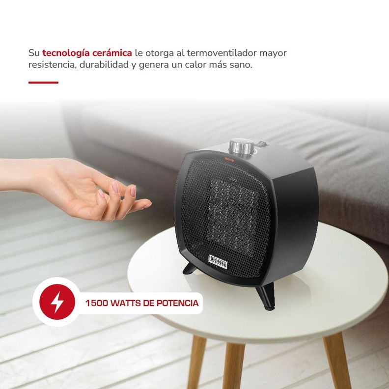 Termoventilador Cerámico Thomas TH-CH35-3