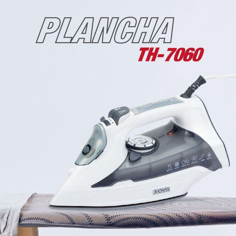 Plancha Vapor Vertical TH-7060-1
