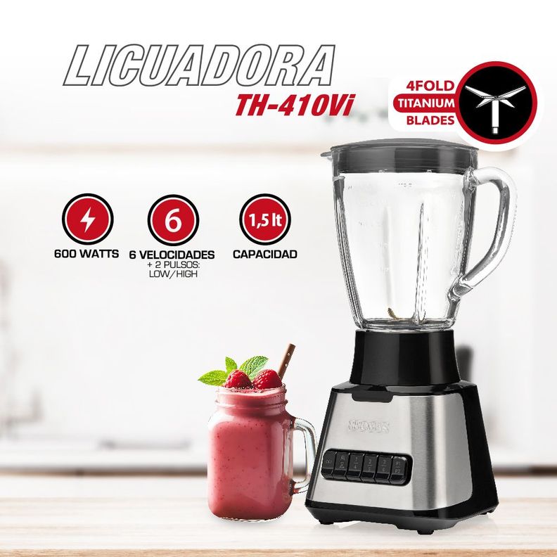 Licuadora 6 vel. 1,5lts TH-410Vi-1