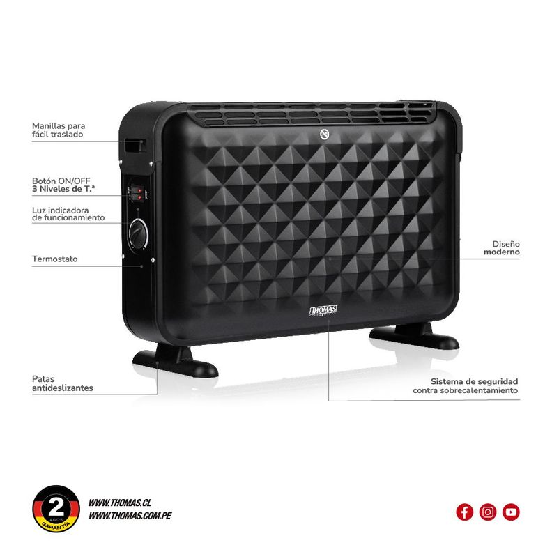 Convector Thomas TH-CV52-5