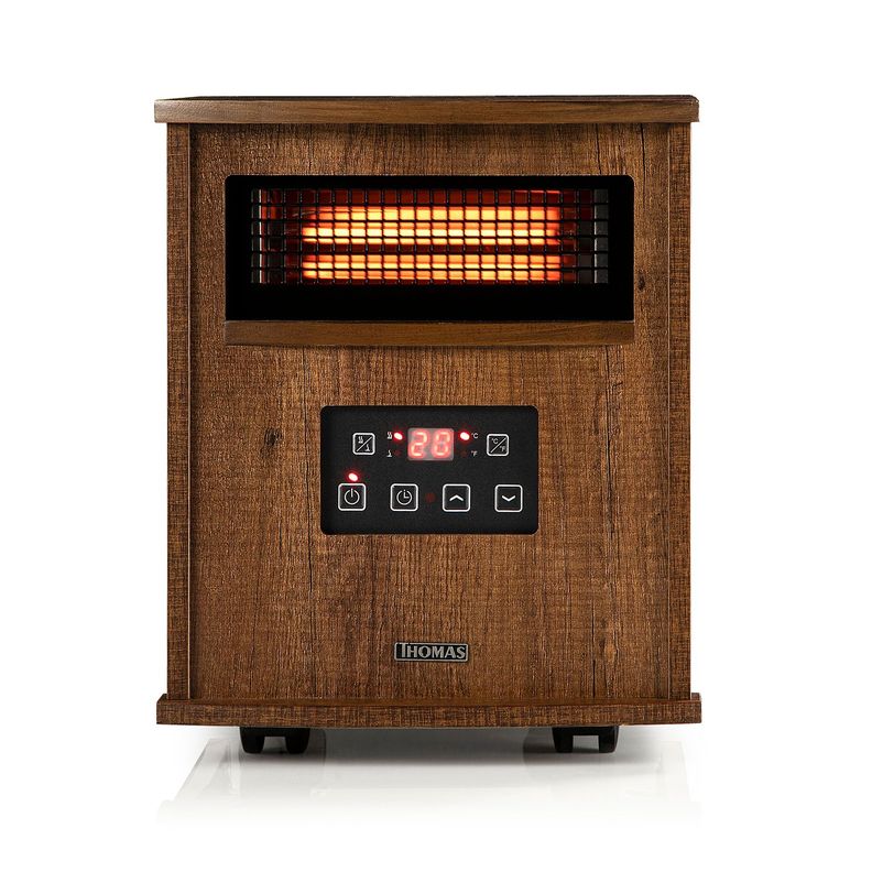 ESTUFA INFRARROJA THOMAS TH-IR6O PARLANTE BLUETOOTH Cafe Claro