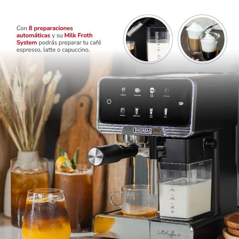 Cafetera Expresso Latekaffee 20 TH-165DEL-2