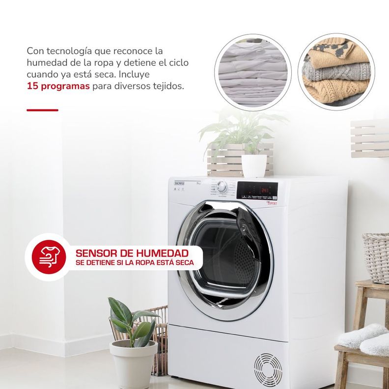 Secadora Eléctrica 9 Kg por Condensación-2