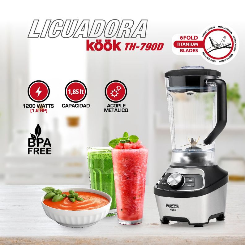 Licuadora Köök Pro 1,5HP TH-790D-1