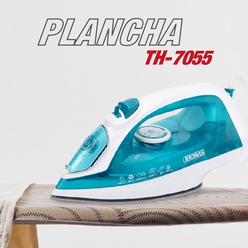 Plancha Vapor Vertical TH-7055-1