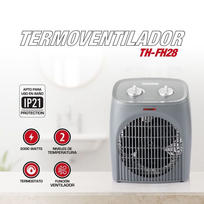 Termoventilador Thomas TH-FH28-1