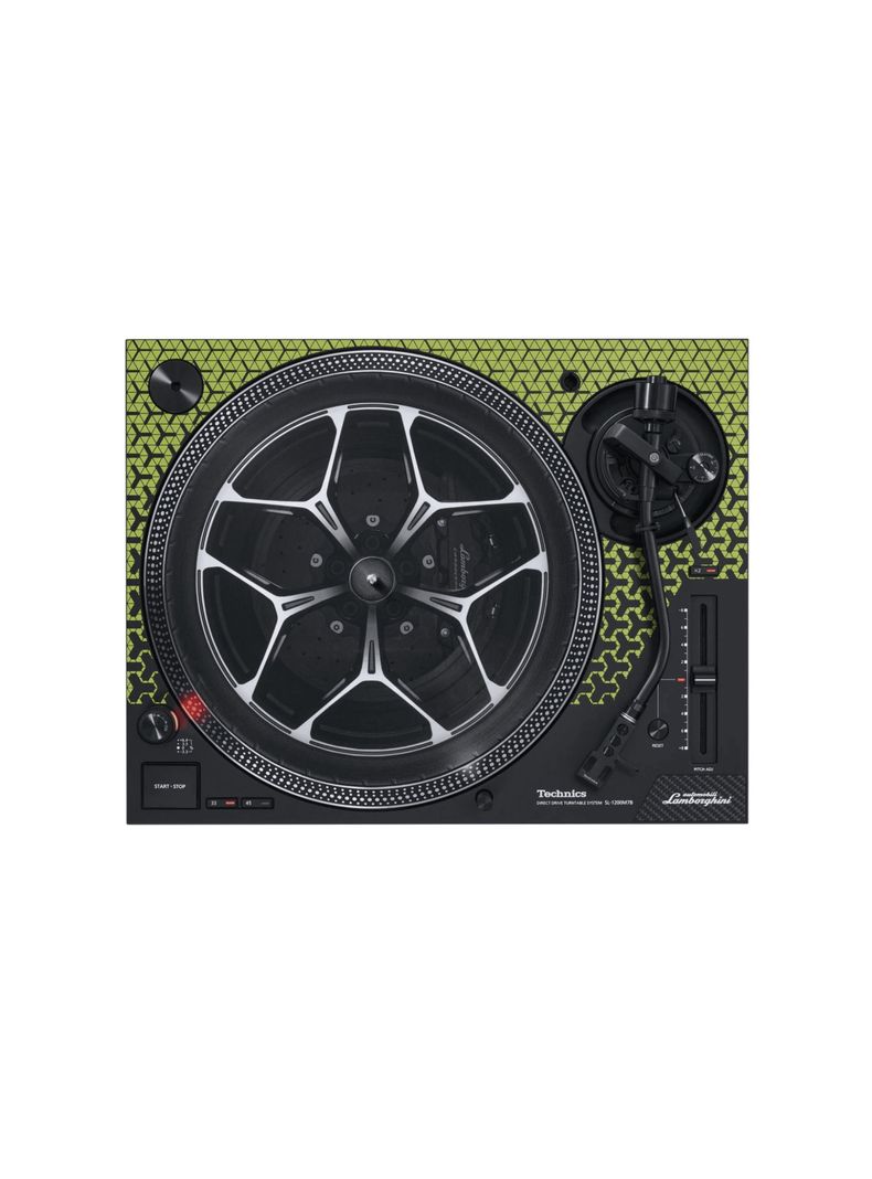 Tornamesa Technics SL-1200 Lamborghini Edition Verde-2