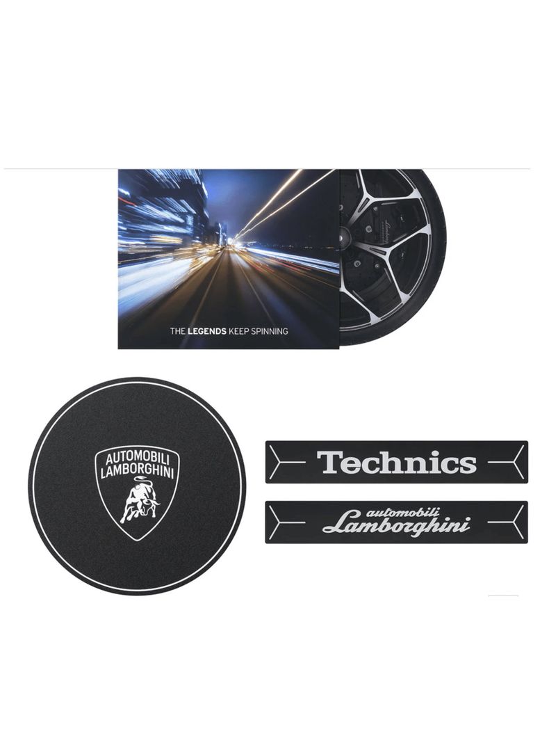 Tornamesa Technics SL-1200 Lamborghini Edition Verde-3