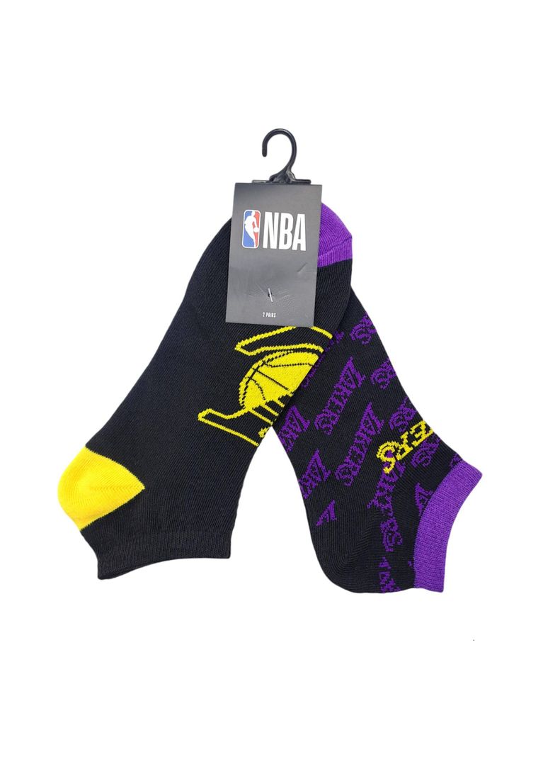 Calcetines Cortos Pack x2 NBA Los Angeles Lakers-0