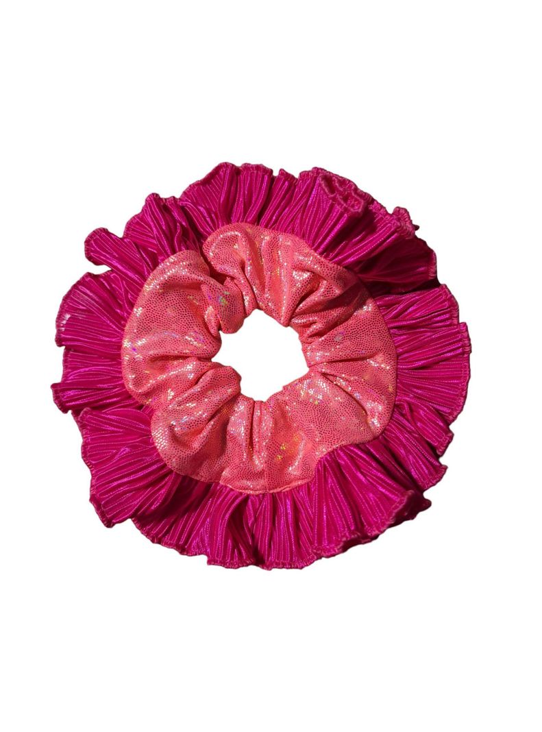 Scrunchie XL Rumbas Bambas Color  Fucsia #2-0